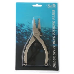 Sea Harvester SS Alloy Fishing Pliers With Tungsten Carbide Cutter 7in