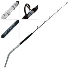 Shimano Tiagra 50 A Status Blue Water DDM Bent Butt Game Combo 5ft 6in 24-37kg 2pc