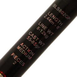 Kilwell Black Shadow BS802 General Purpose Spinning Rod 8ft 8-12kg 2pc -Fishing Gear Store 2780 5
