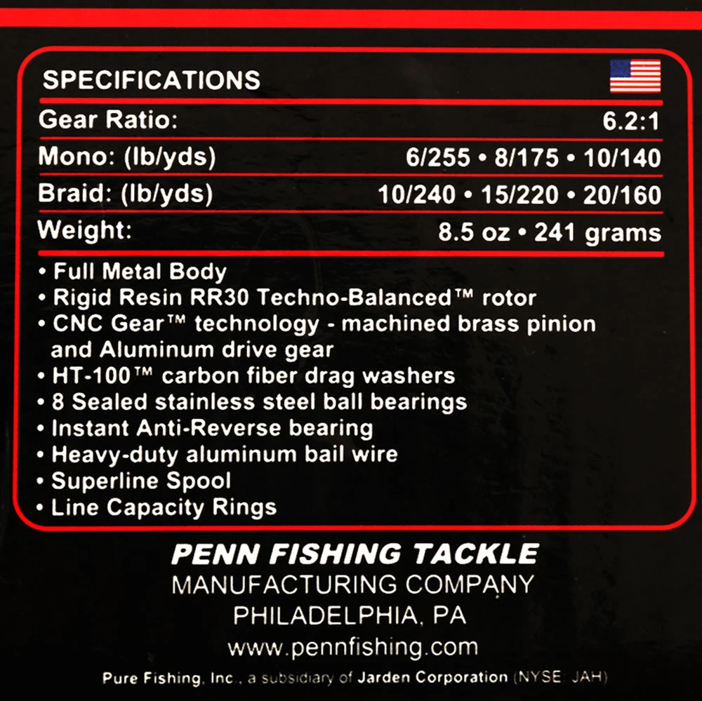 PENN Clash 2500 Spinning Reel 2 PENN Clash 2500 Spinning Reel - Image 2