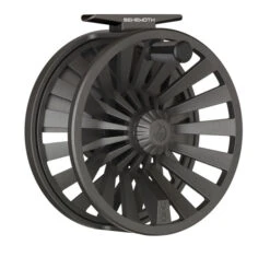 Redington Behemoth Fly Reel 5/6 Gunmetal -Fishing Gear Store behemoth gunmetal front1