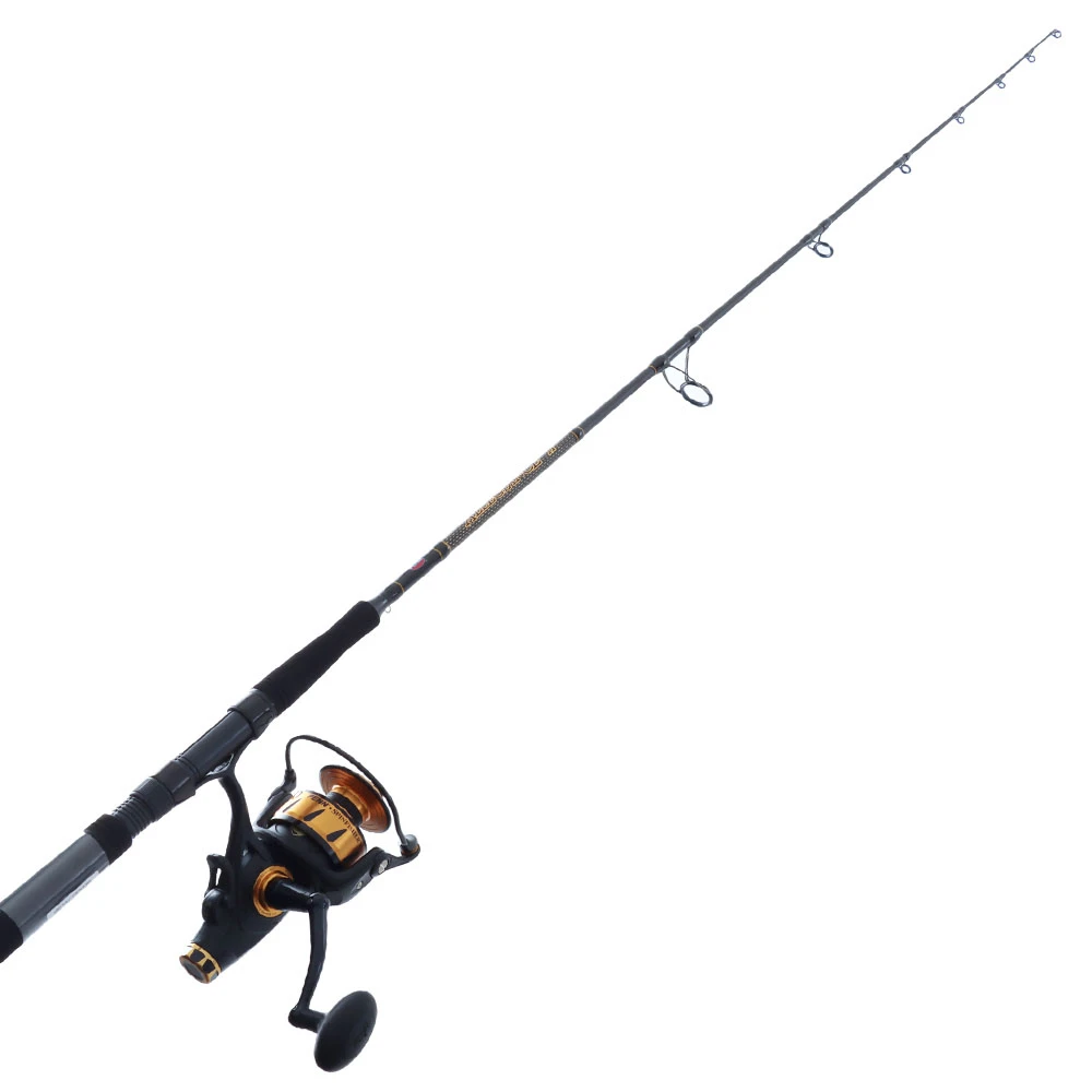 PENN Spinfisher VI 6500 Live Liner Allegiance II Strayline Spin Combo 6ft 2in 10-15kg 1pc 1 PENN Spinfisher VI 6500 Live Liner Allegiance II Strayline Spin Combo 6ft 2in 10-15kg 1pc
