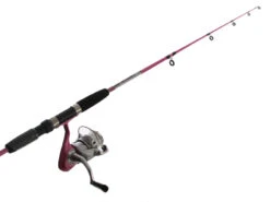 Okuma Born To Fish 25 Kids Spinning Combo Pink 4ft 4-8kg 1pc